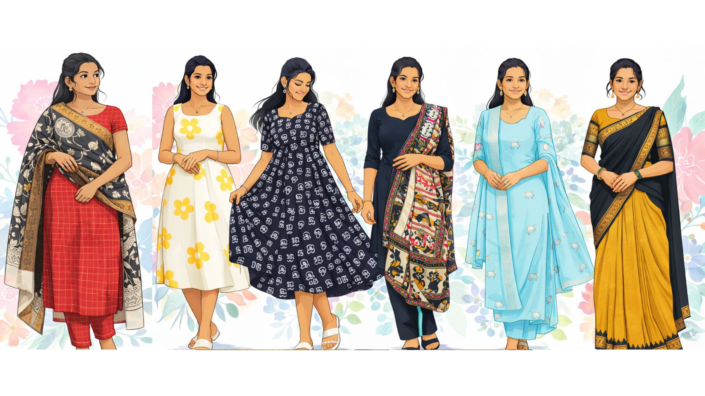 Ammani illustration strip